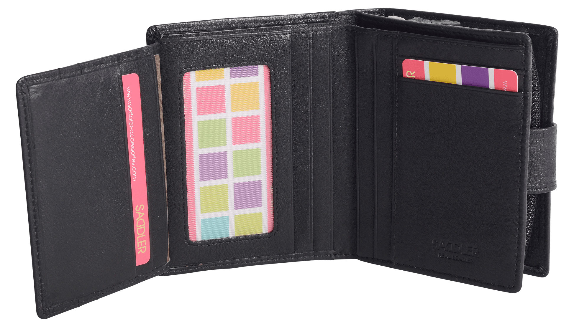 Emily Handmade Leather Mid Size Wallet with RFID Protection