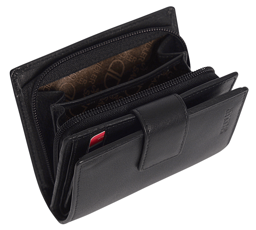 Emily Handmade Leather Mid Size Wallet with RFID Protection