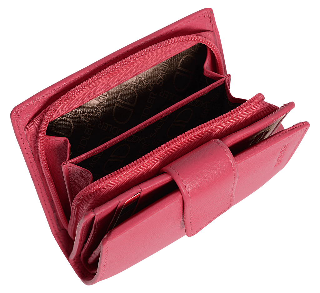 Emily Handmade Leather Mid Size Wallet with RFID Protection