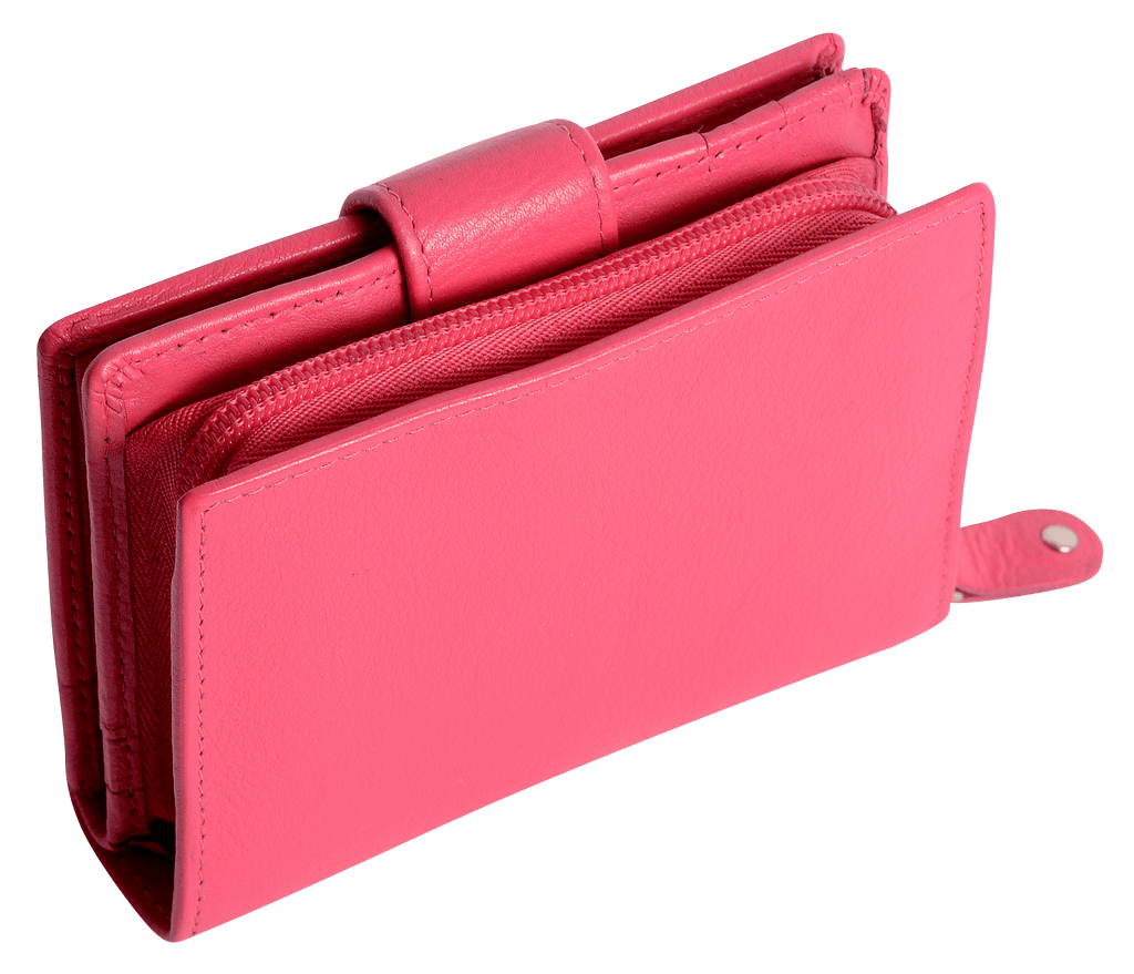 Emily Handmade Leather Mid Size Wallet with RFID Protection