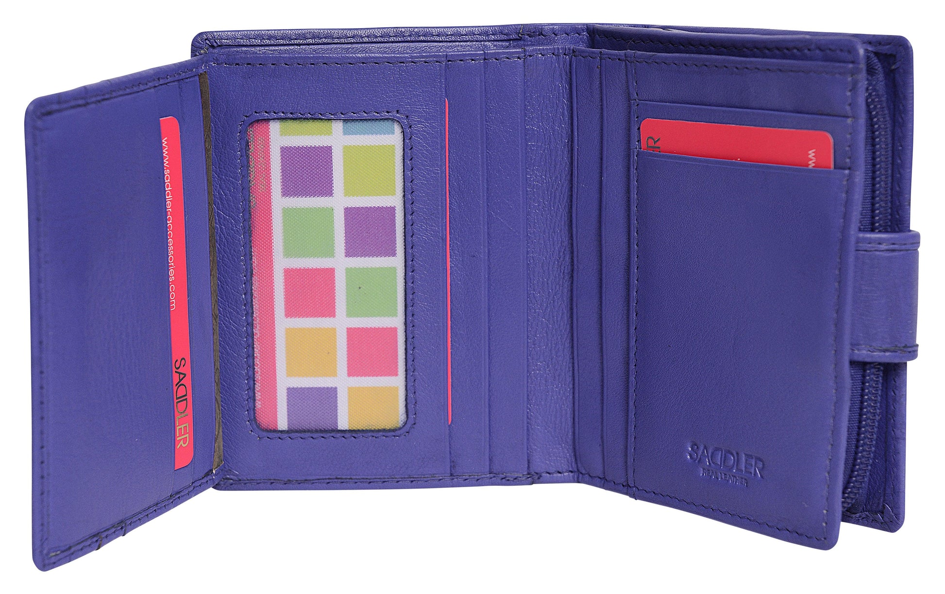 Emily Handmade Leather Mid Size Wallet with RFID Protection