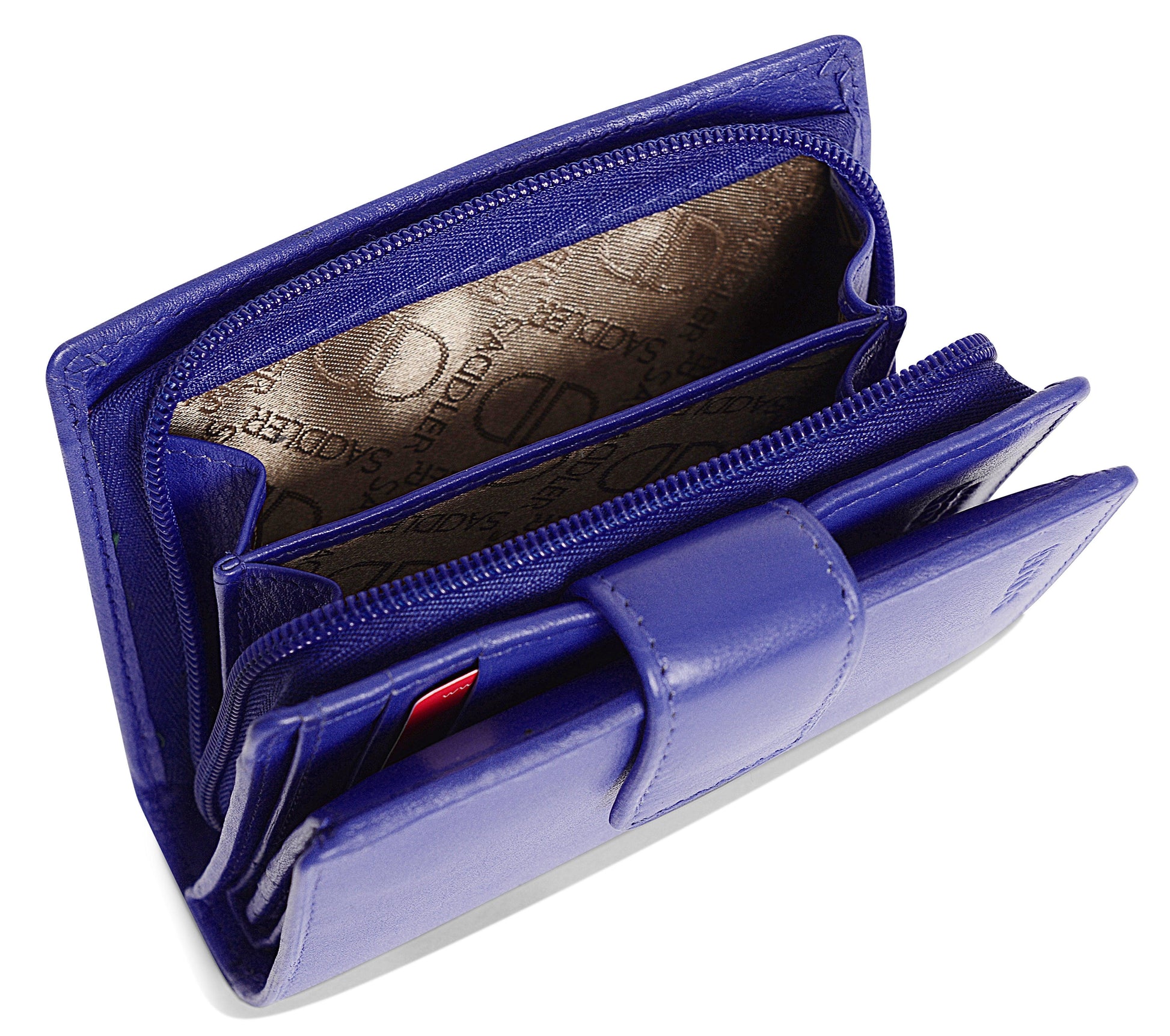 Emily Handmade Leather Mid Size Wallet with RFID Protection