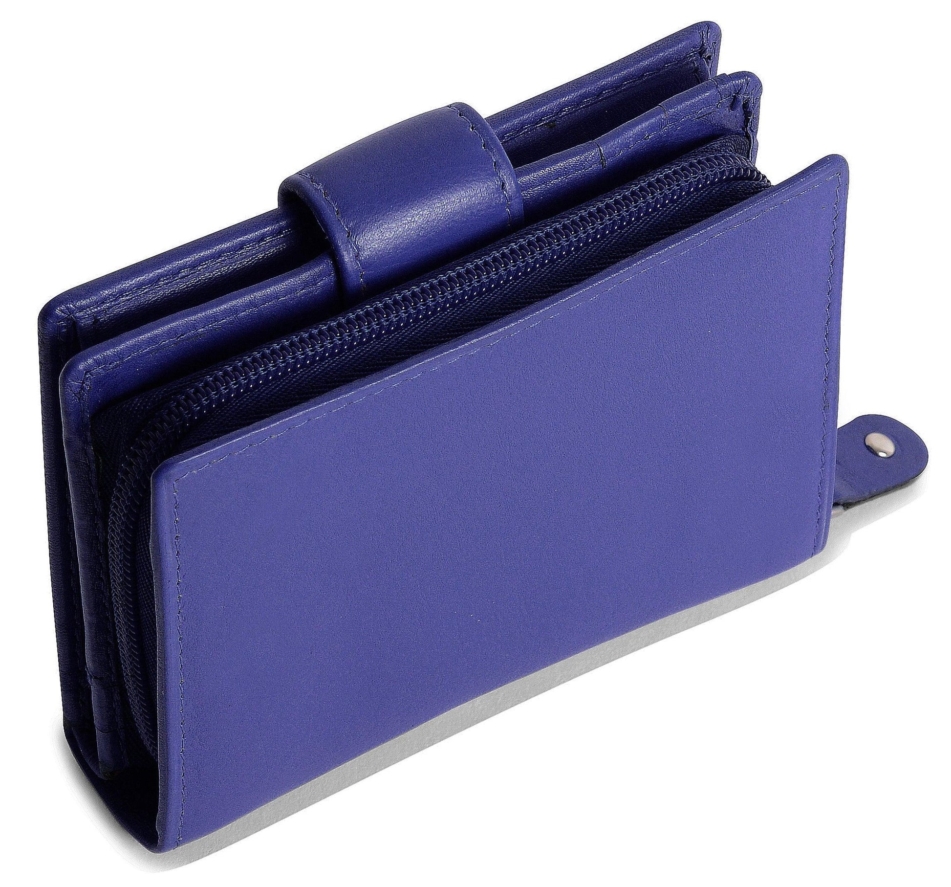 Emily Handmade Leather Mid Size Wallet with RFID Protection