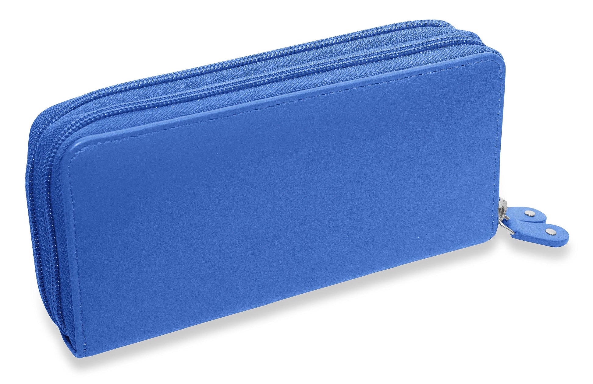 Gabriella Leather Double Zip Around Purse with RFID Protection