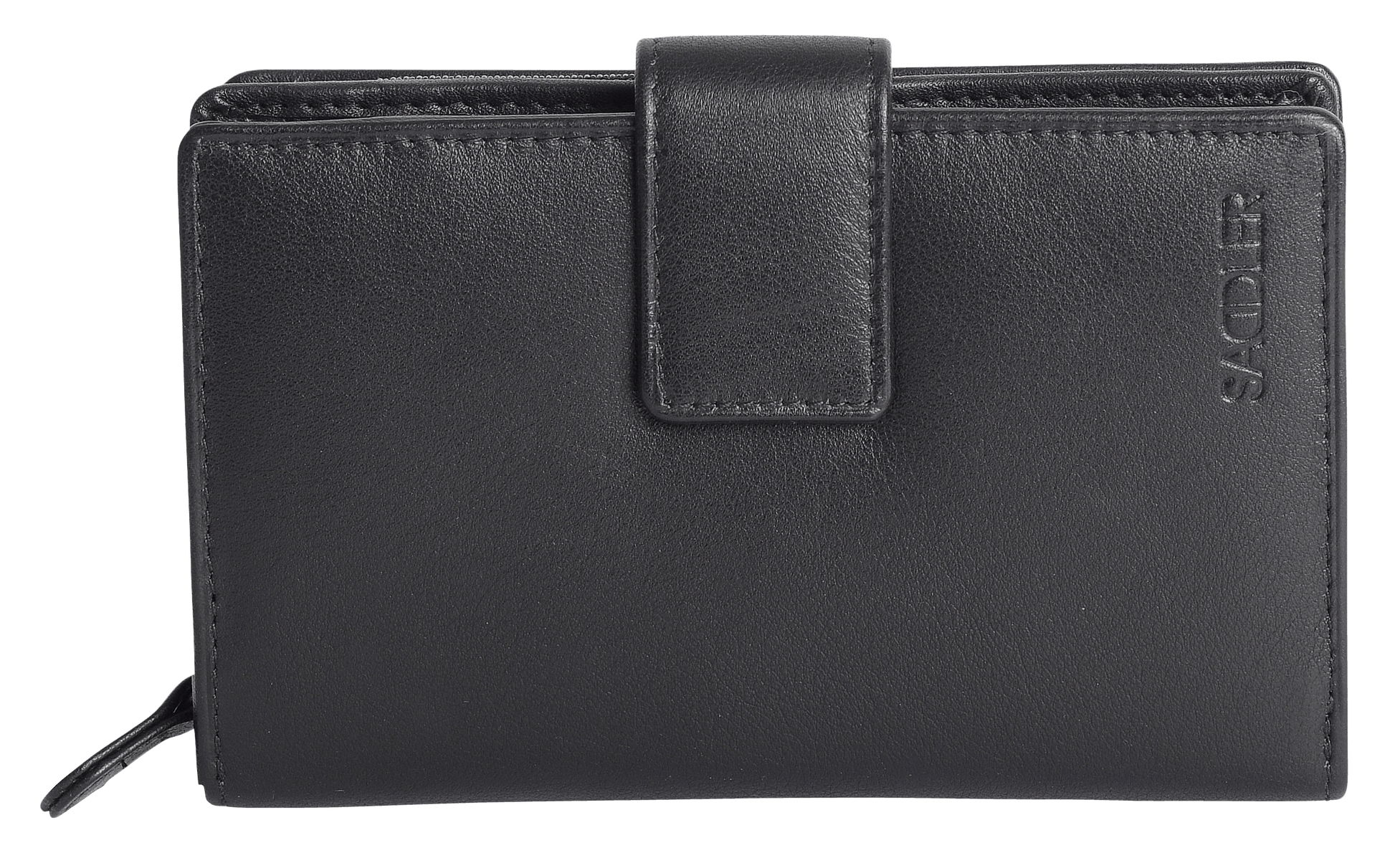Georgie Leather Double Sided Purse with 13 Card Slots and RFID Protection