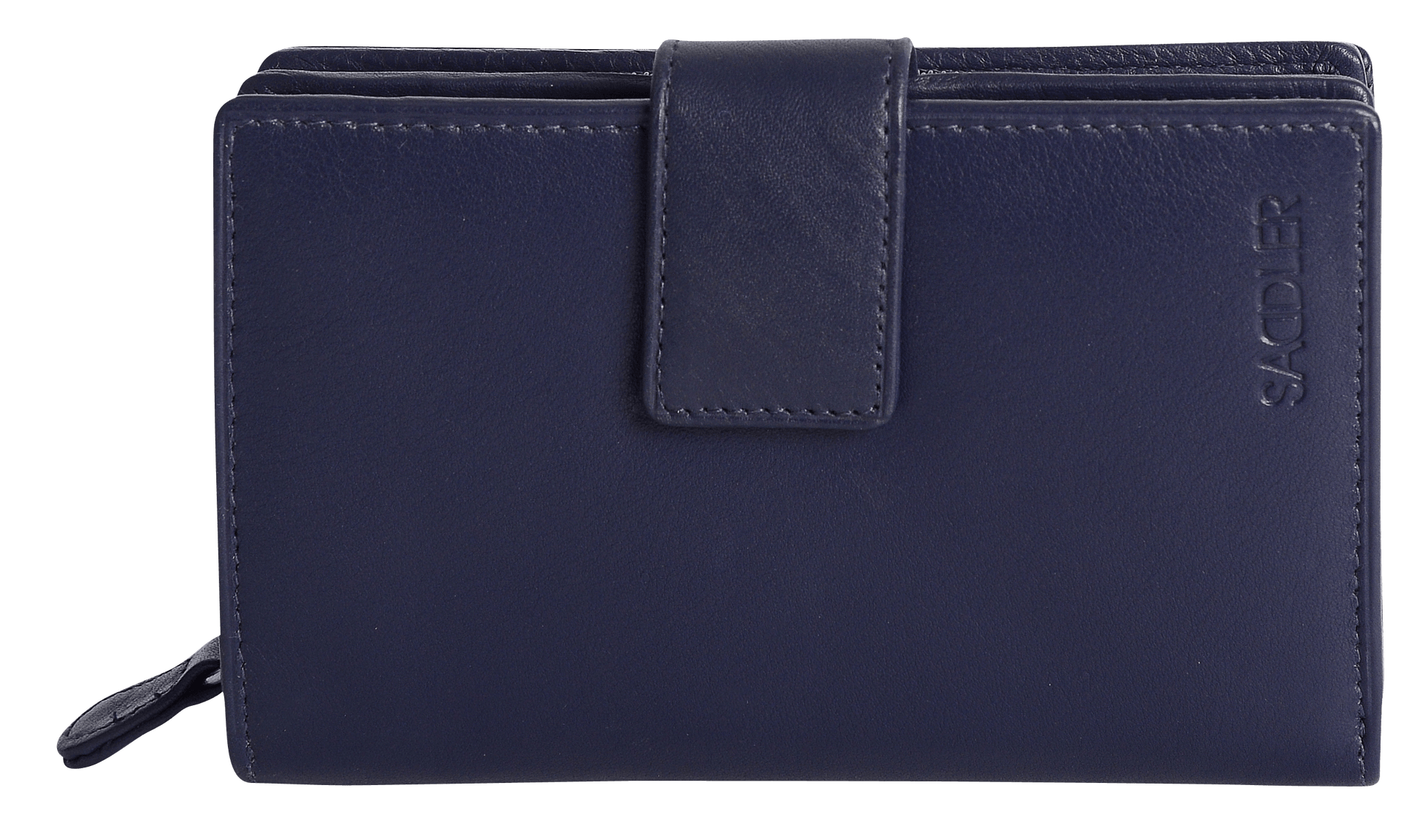 Georgie Leather Double Sided Purse with 13 Card Slots and RFID Protection