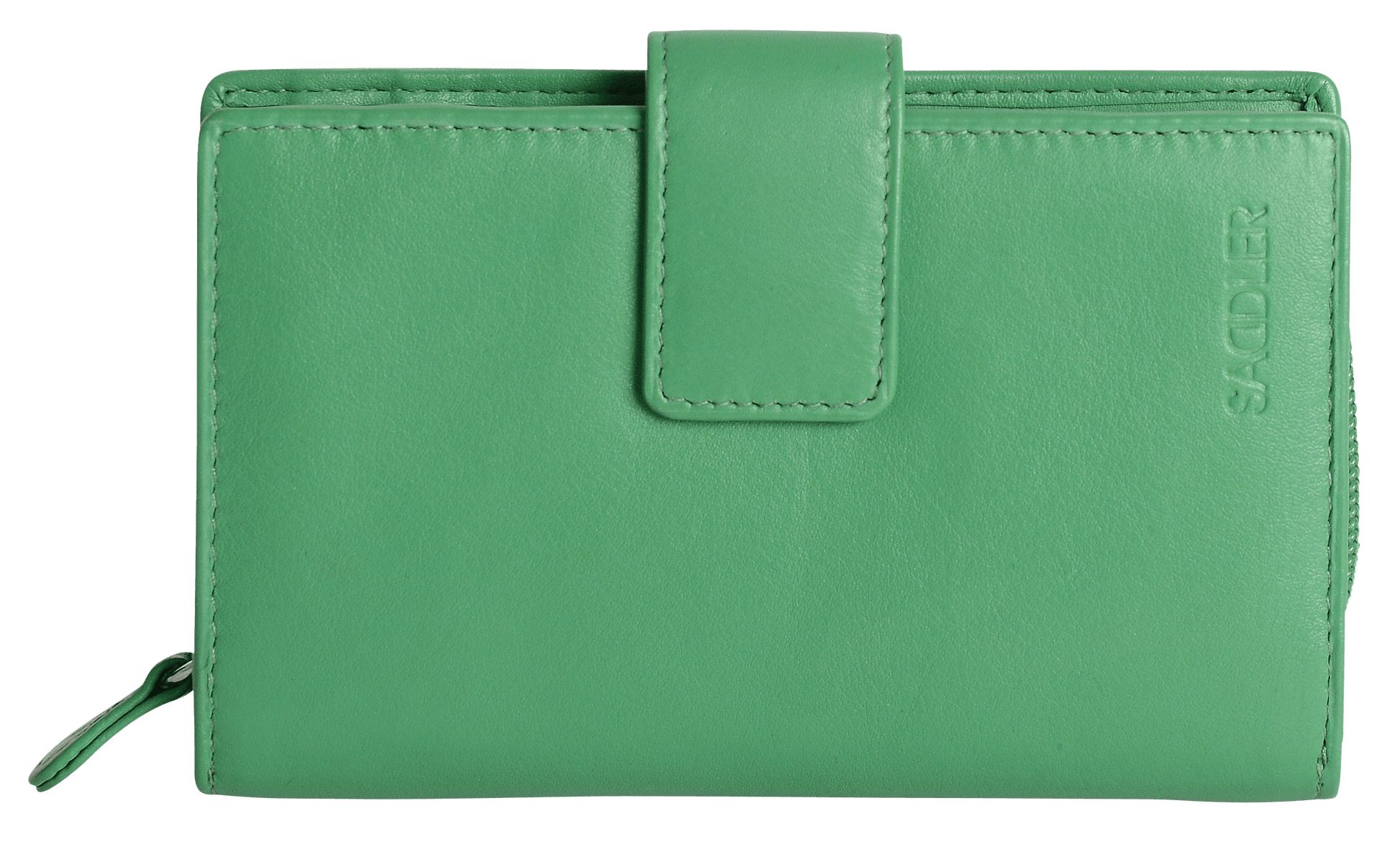 Georgie Leather Double Sided Purse with 13 Card Slots and RFID Protection