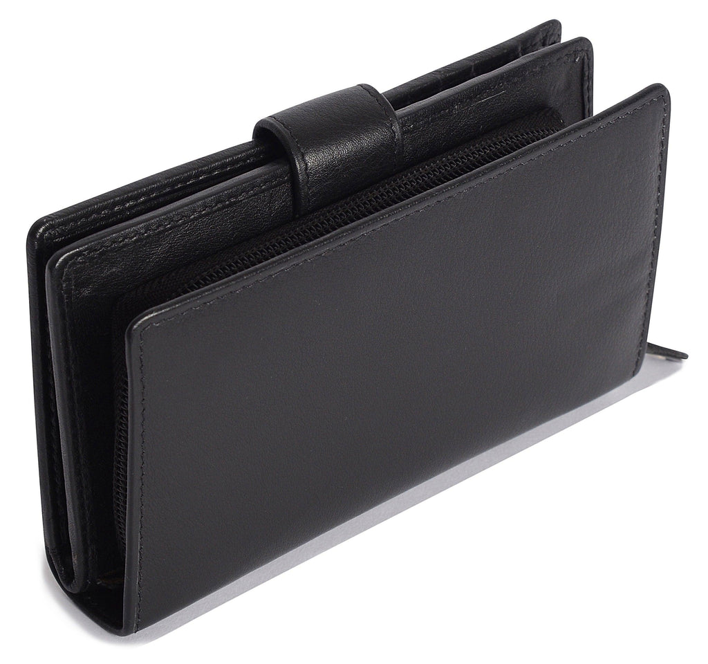 Holly Leather Purse Wallet Handmade RFID Protected