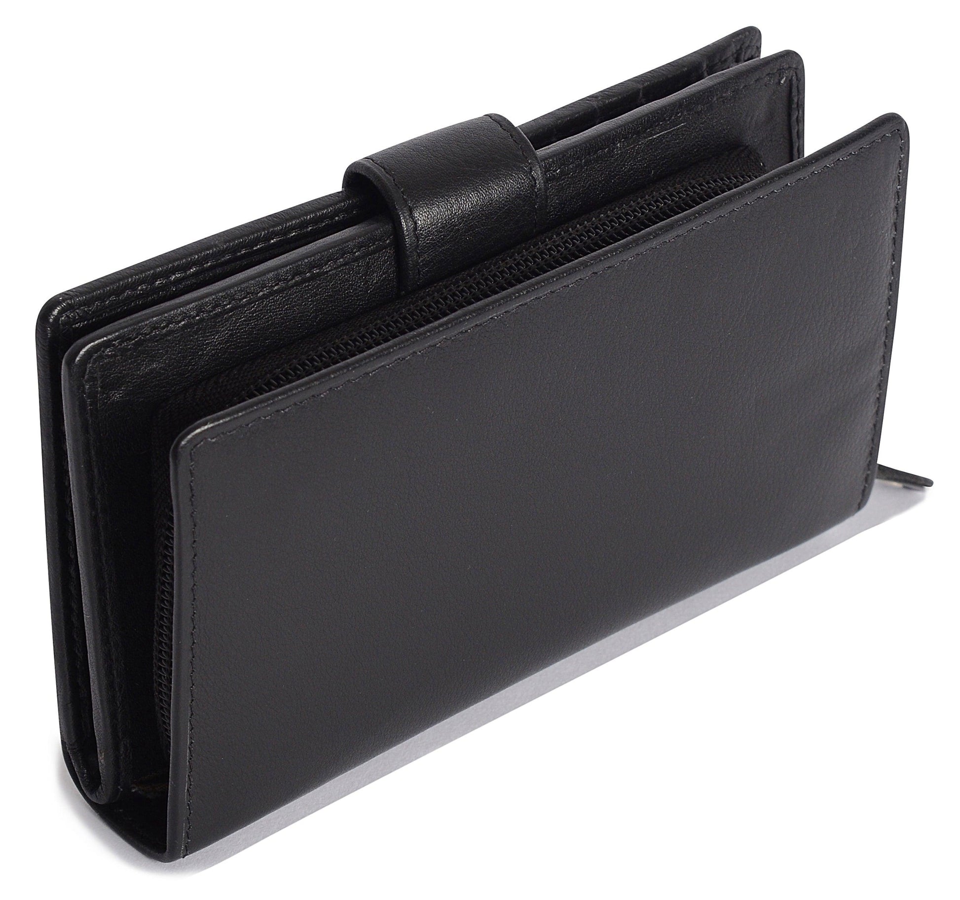 Holly Leather Purse Wallet Handmade RFID Protected