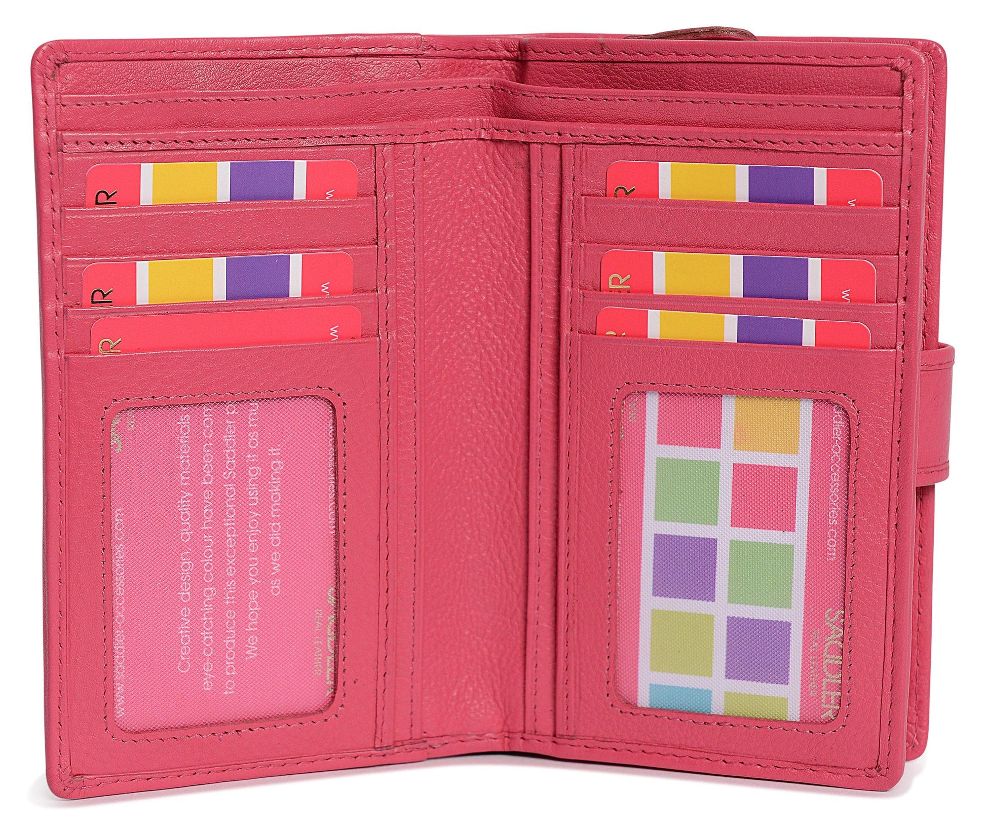 Holly Leather Purse Wallet Handmade RFID Protected