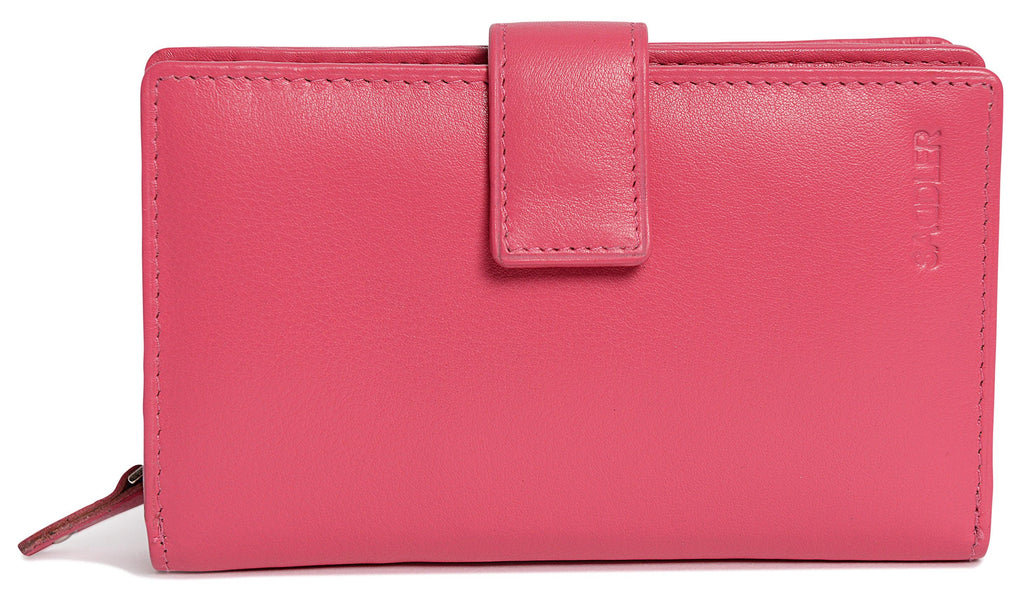 Holly Leather Purse Wallet Handmade RFID Protected