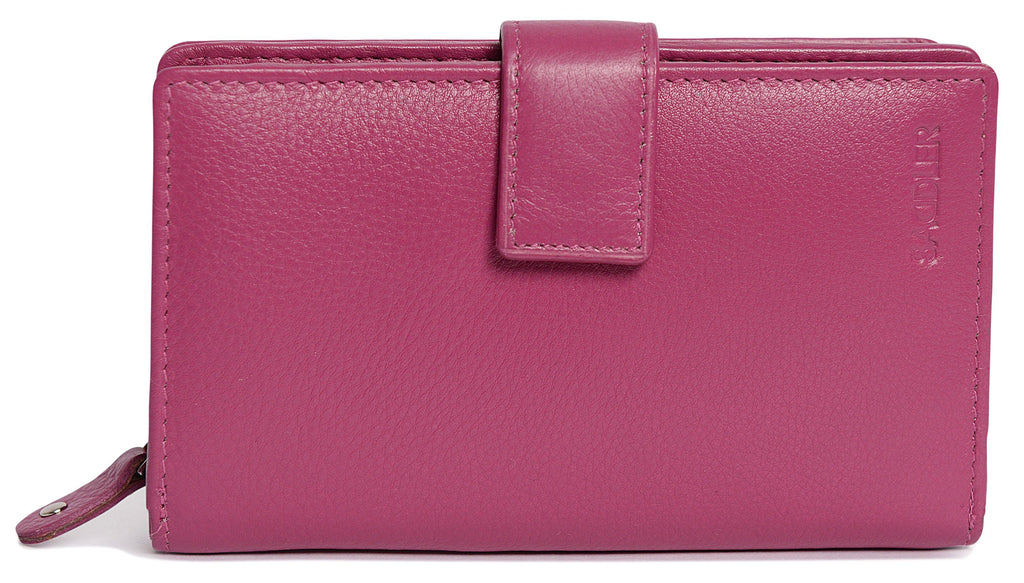 Holly Leather Purse Wallet Handmade RFID Protected