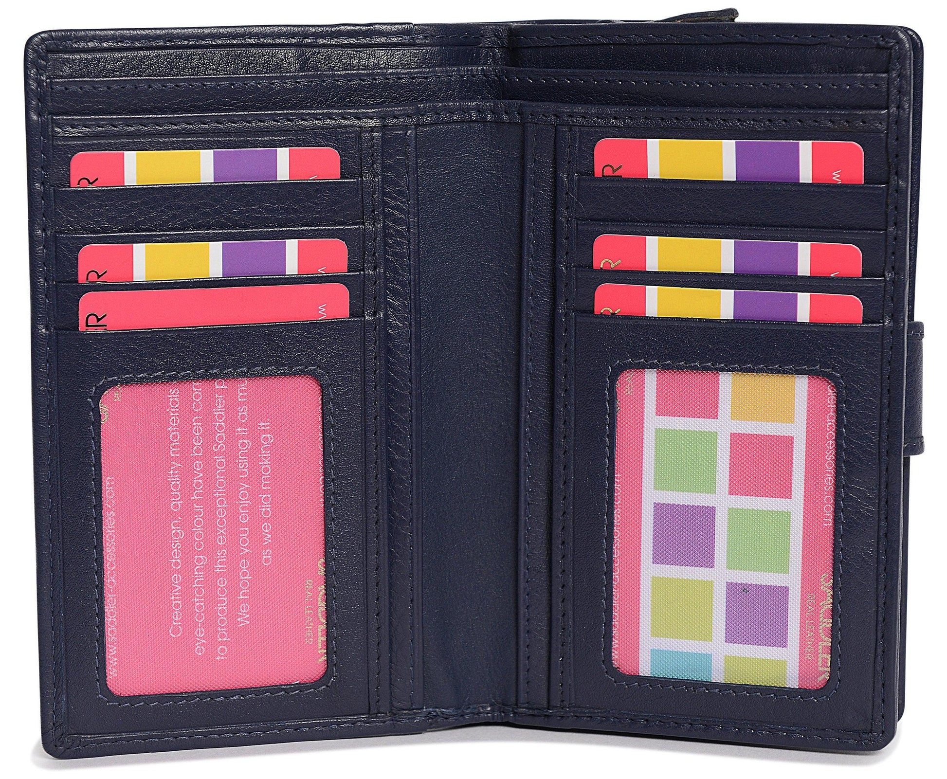 Holly Leather Purse Wallet Handmade RFID Protected