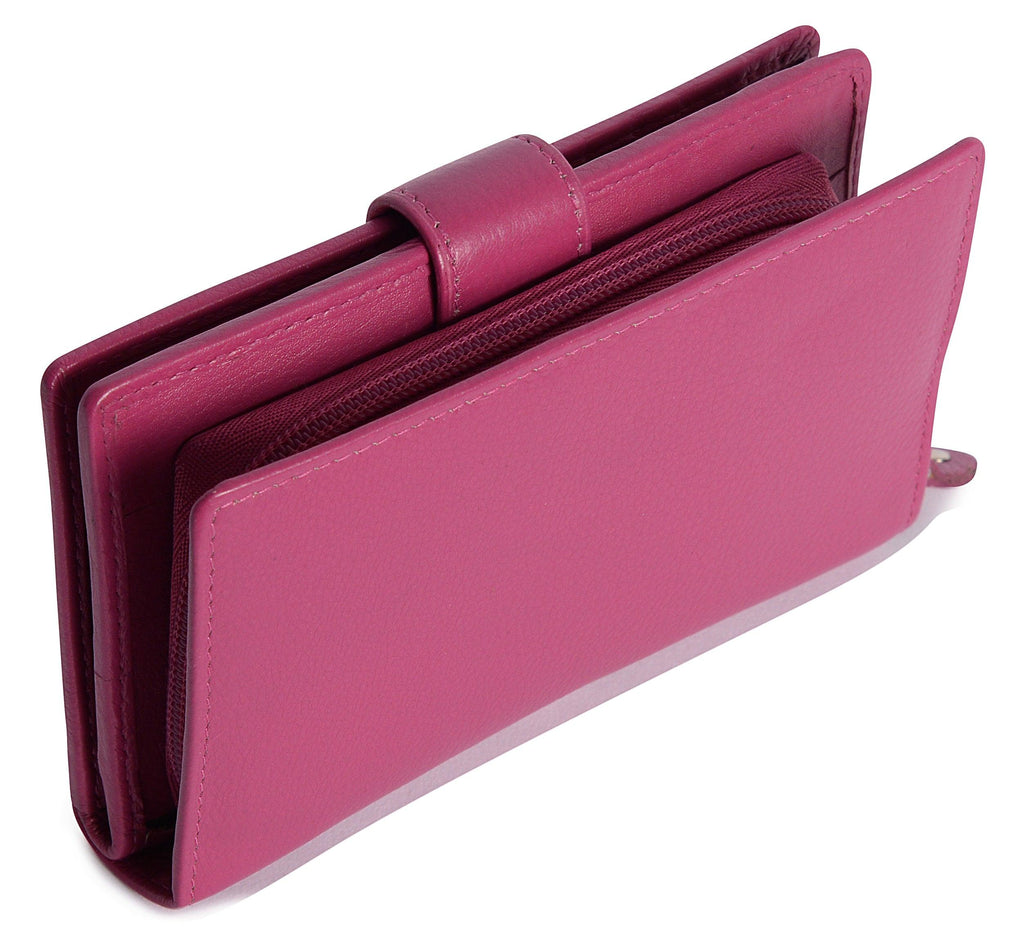 Holly Leather Purse Wallet Handmade RFID Protected