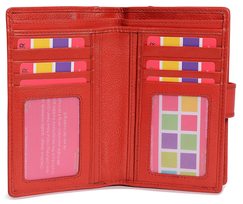 Holly Leather Purse Wallet Handmade RFID Protected