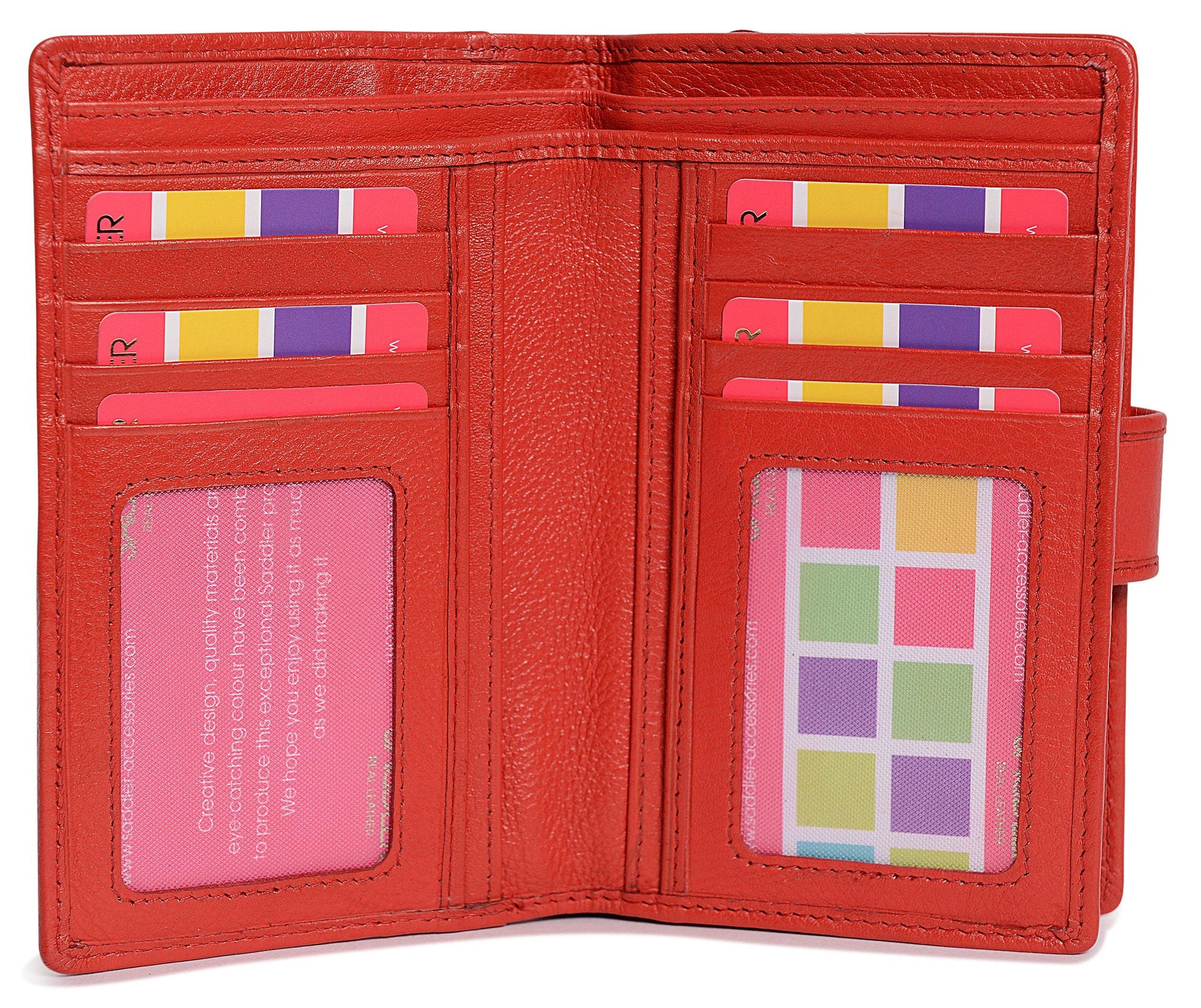 Holly Leather Purse Wallet Handmade RFID Protected