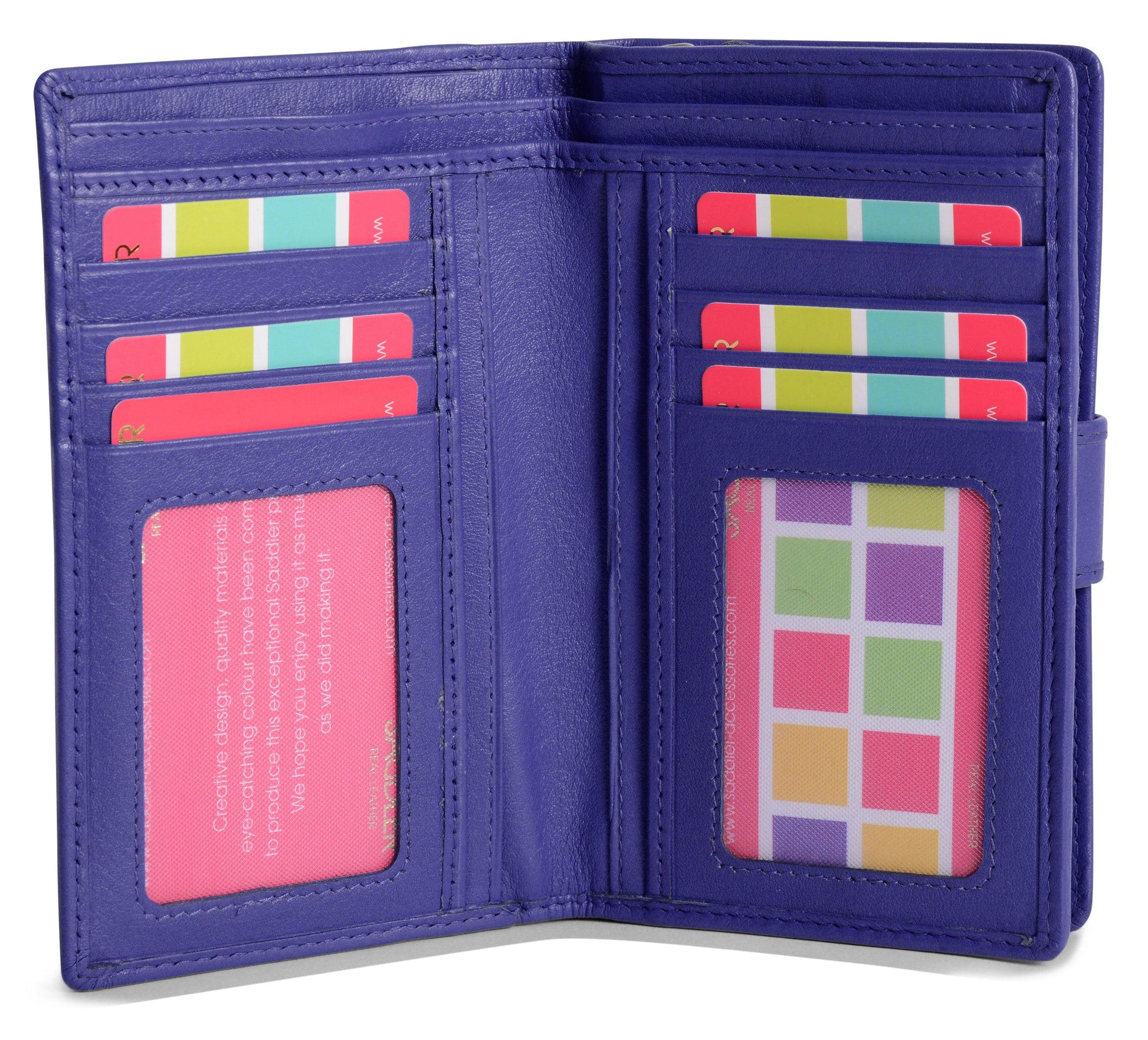 Holly Leather Purse Wallet Handmade RFID Protected