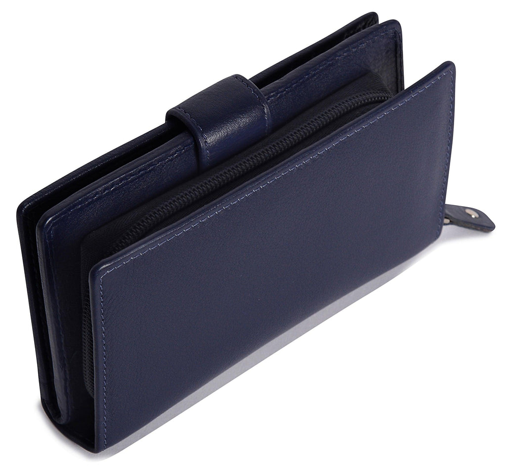 Holly Leather Purse Wallet Handmade RFID Protected