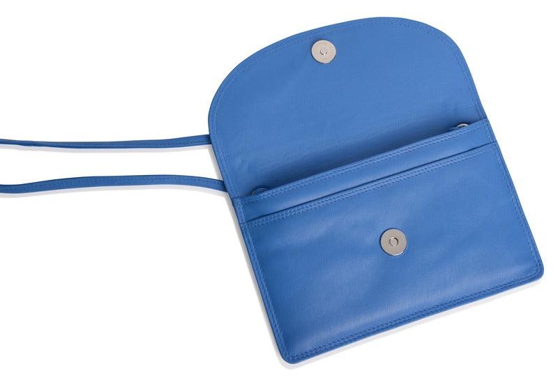 Isabelle Leather Slimline Crossbody Bag with Adjustable Strap