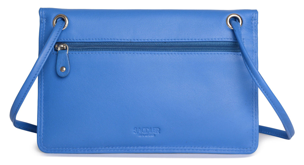 Isabelle Leather Slimline Crossbody Bag with Adjustable Strap