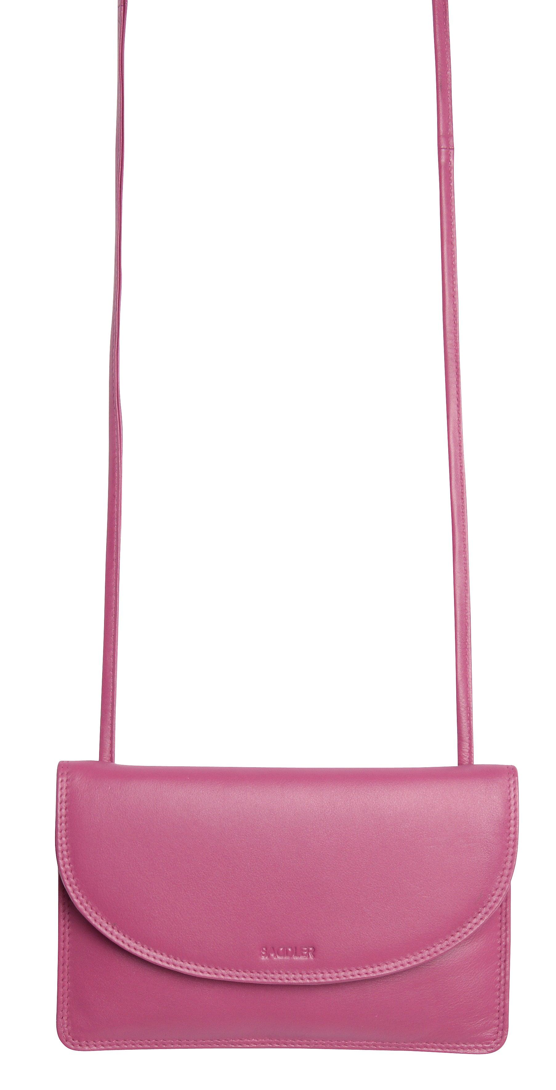 Isabelle Leather Slimline Crossbody Bag with Adjustable Strap