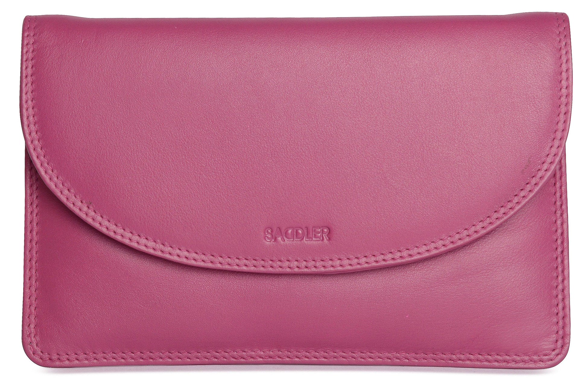 Isabelle Leather Slimline Crossbody Bag with Adjustable Strap