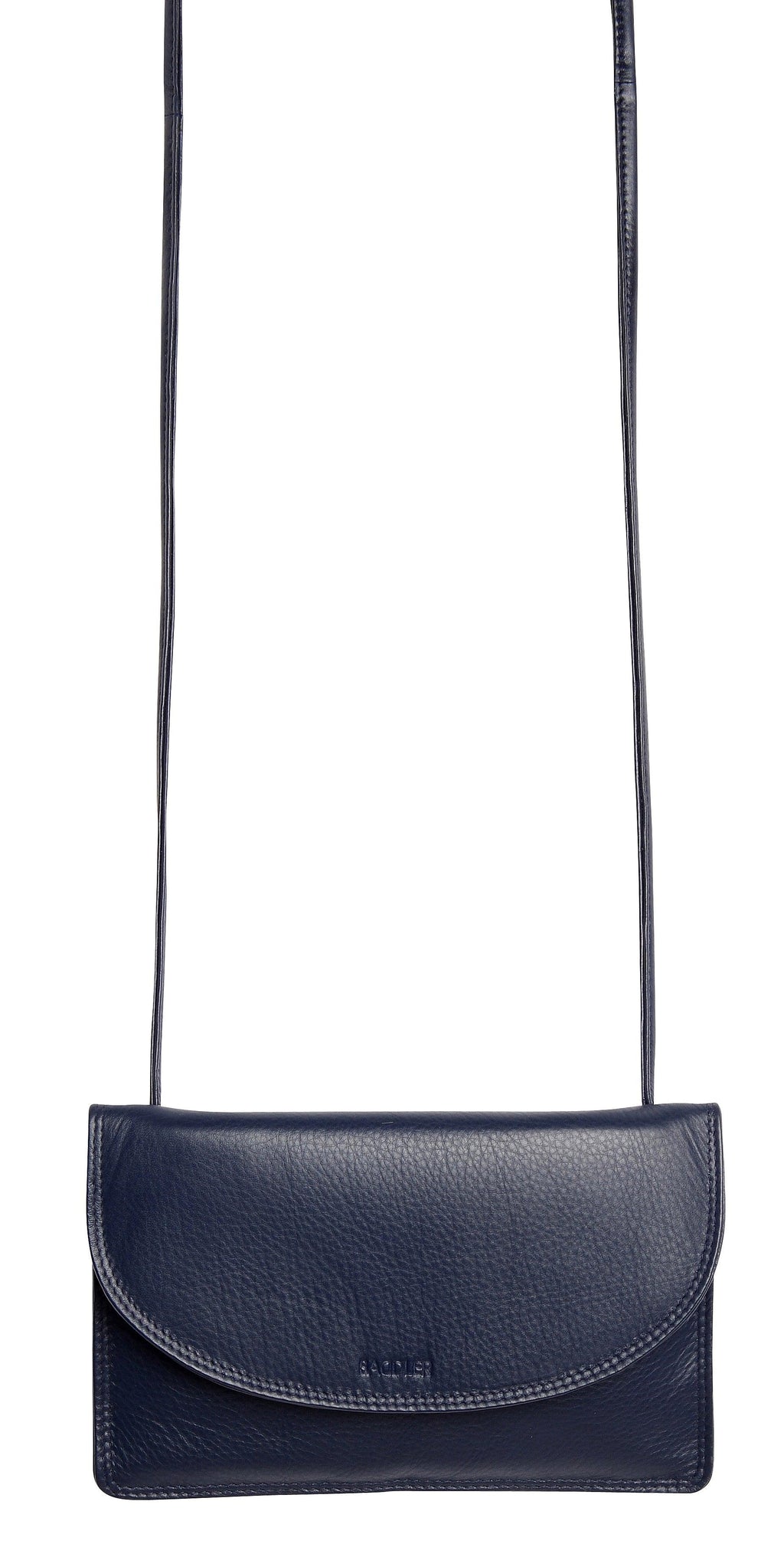 Isabelle Leather Slimline Crossbody Bag with Adjustable Strap