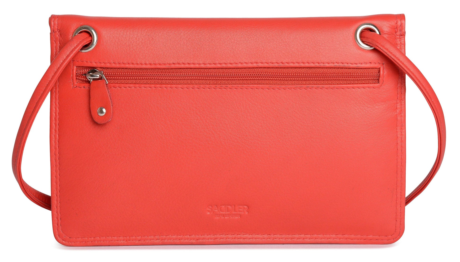 Isabelle Leather Slimline Crossbody Bag with Adjustable Strap