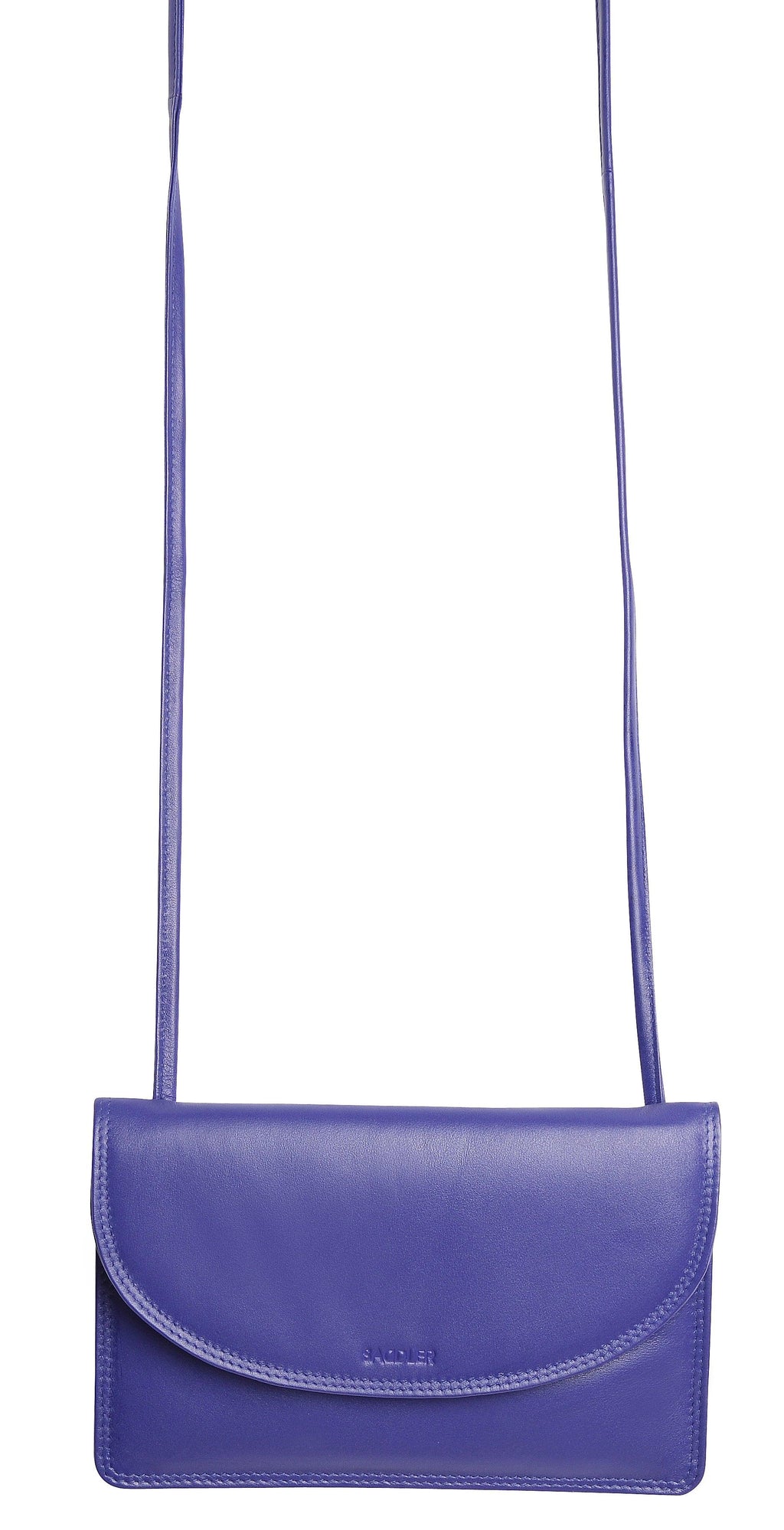 Isabelle Leather Slimline Crossbody Bag with Adjustable Strap