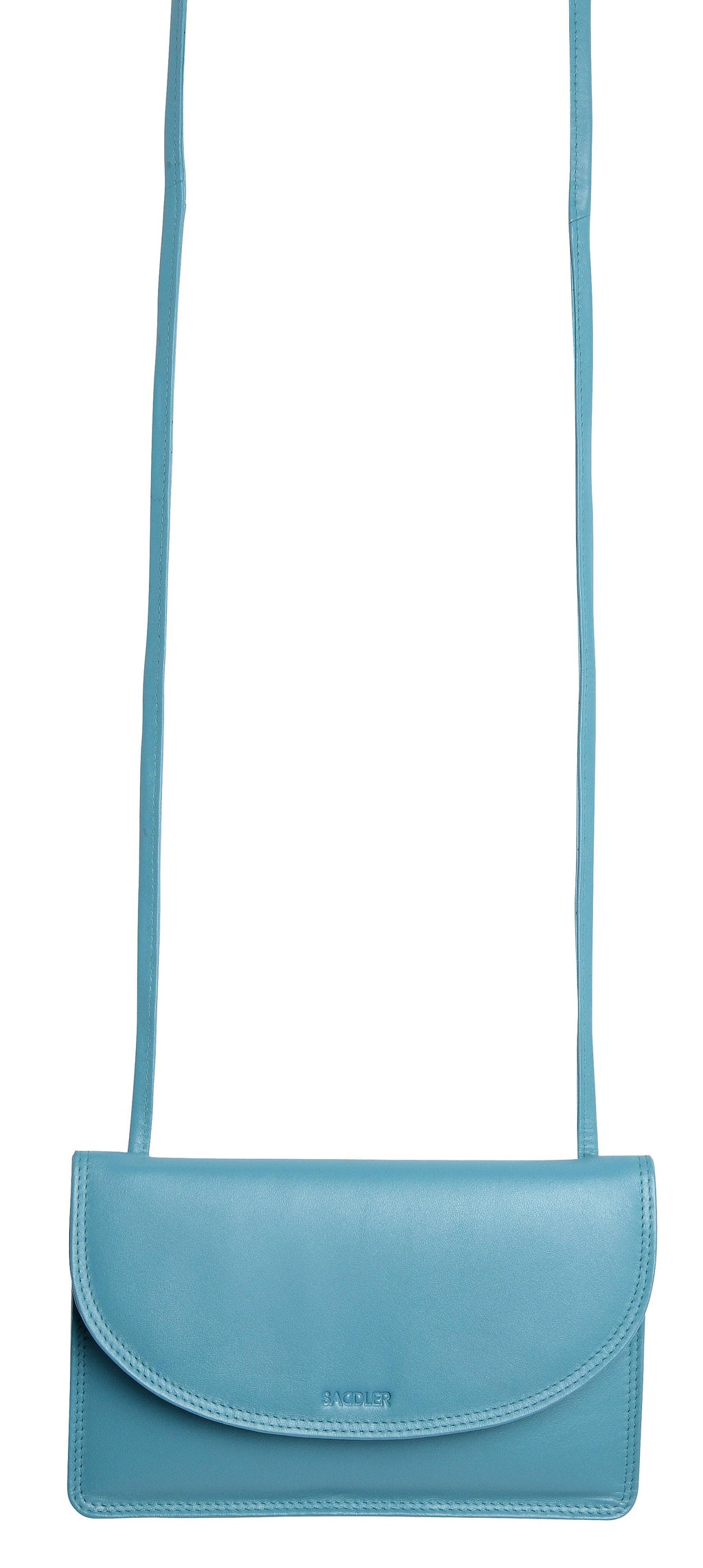 Isabelle Leather Slimline Crossbody Bag with Adjustable Strap