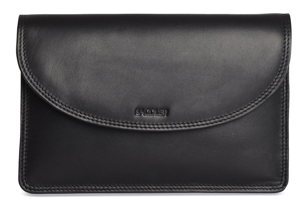 Isabelle Leather Slimline Crossbody Bag with Adjustable Strap