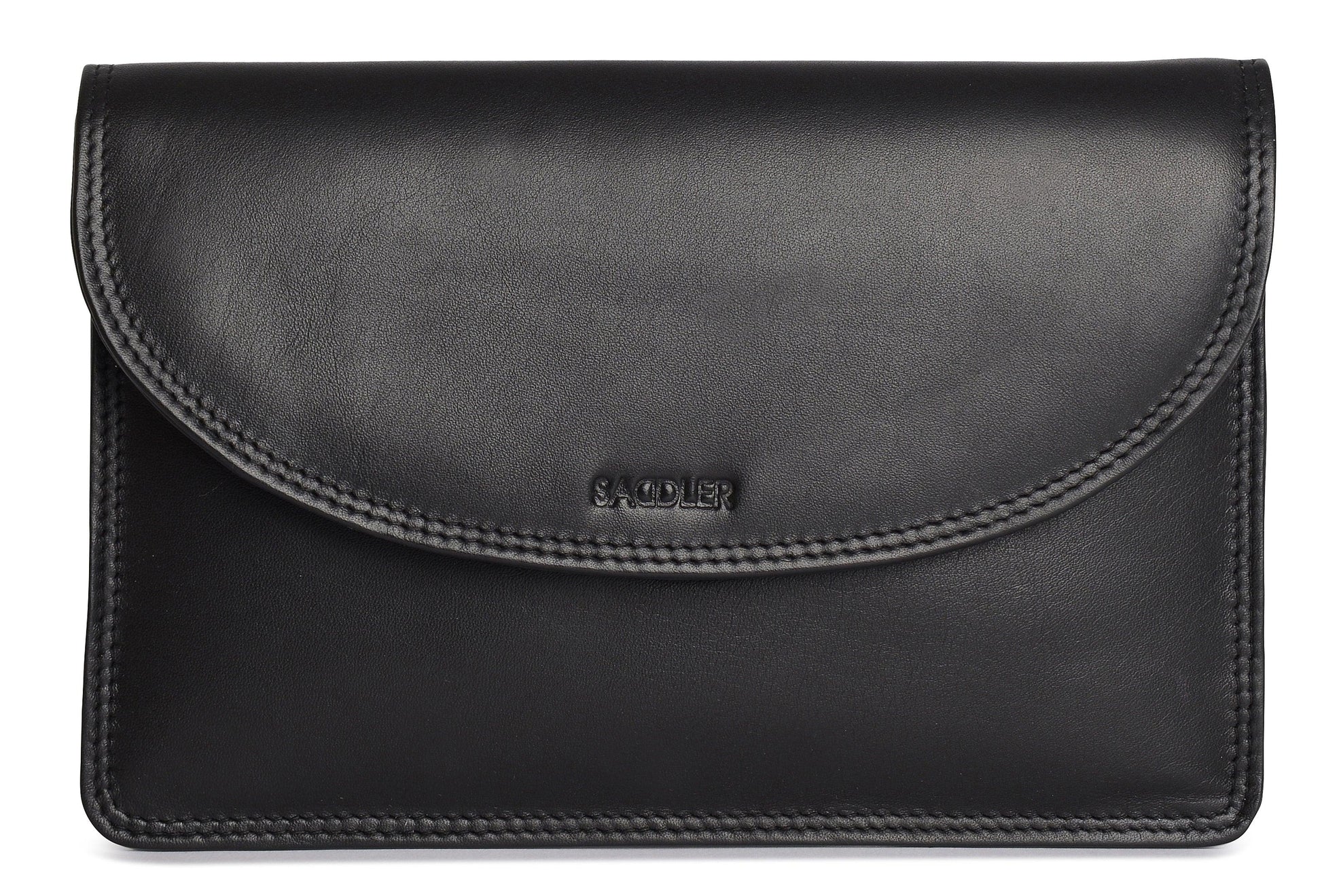 Isabelle Leather Slimline Crossbody Bag with Adjustable Strap