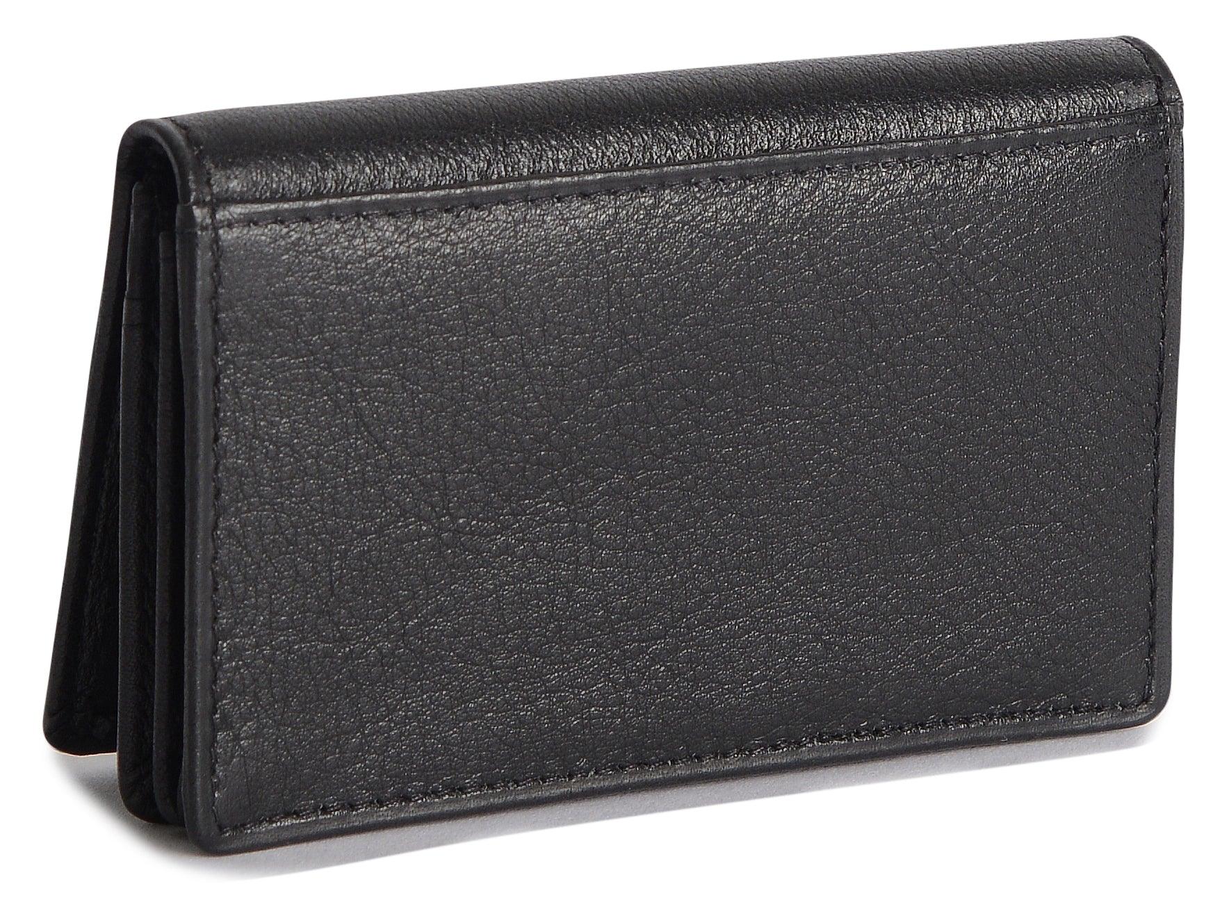 Jessica Leather Credit Card Holder with RFID Protection