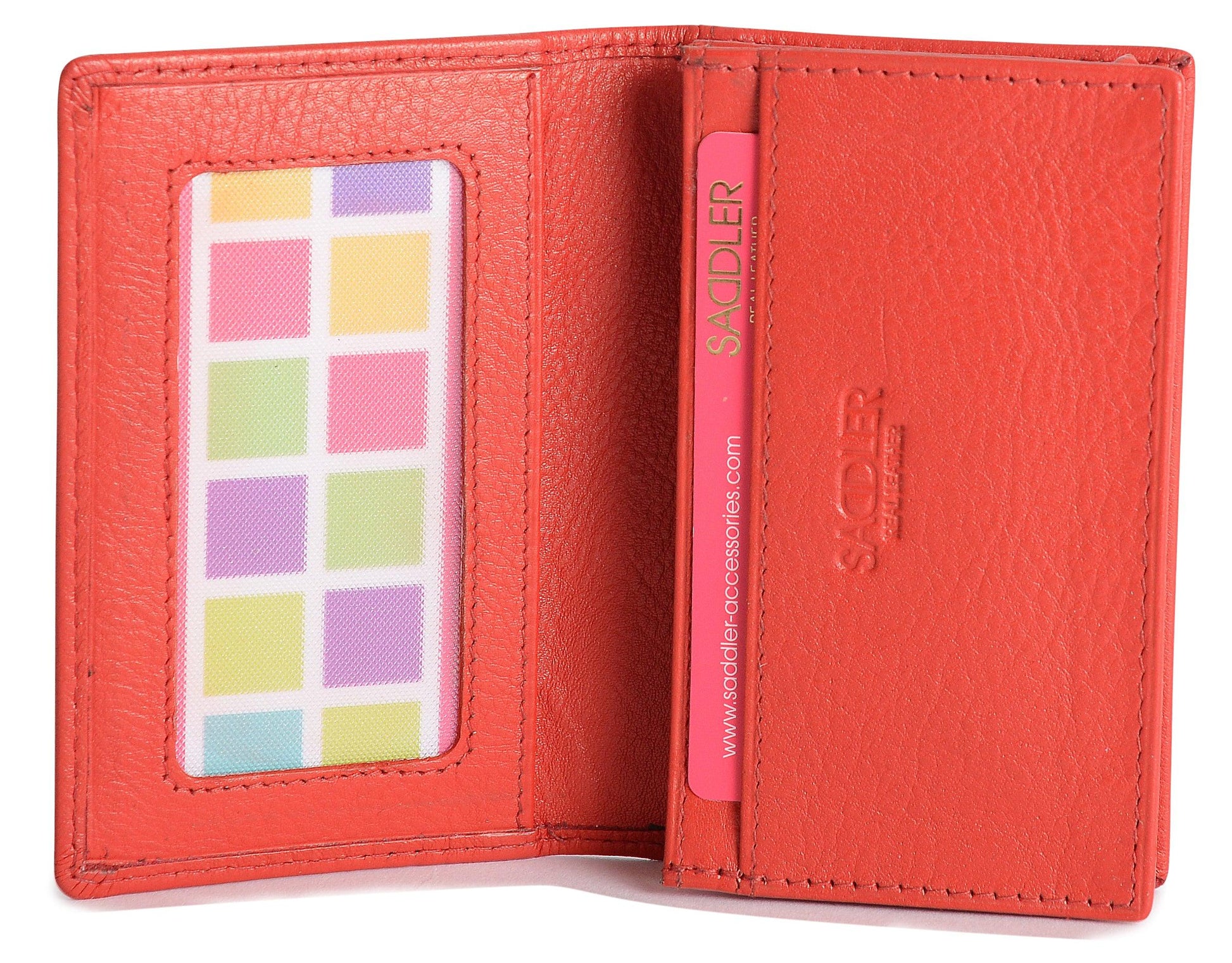 Jessica Leather Credit Card Holder with RFID Protection