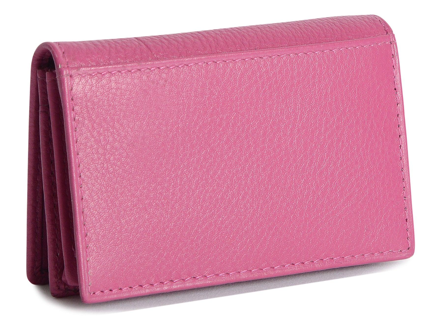Jessica Leather Credit Card Holder with RFID Protection