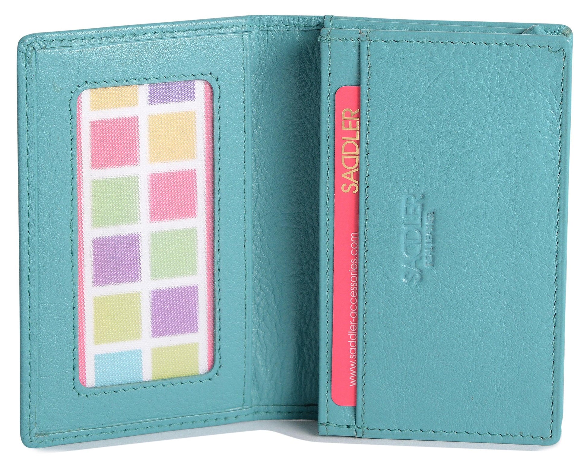 Jessica Leather Credit Card Holder with RFID Protection