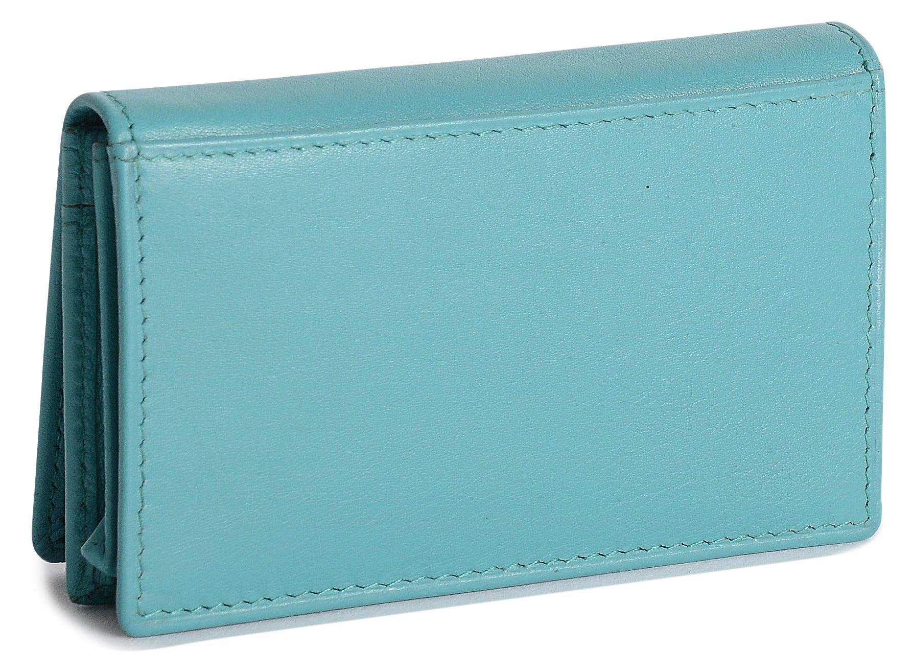 Jessica Leather Credit Card Holder with RFID Protection