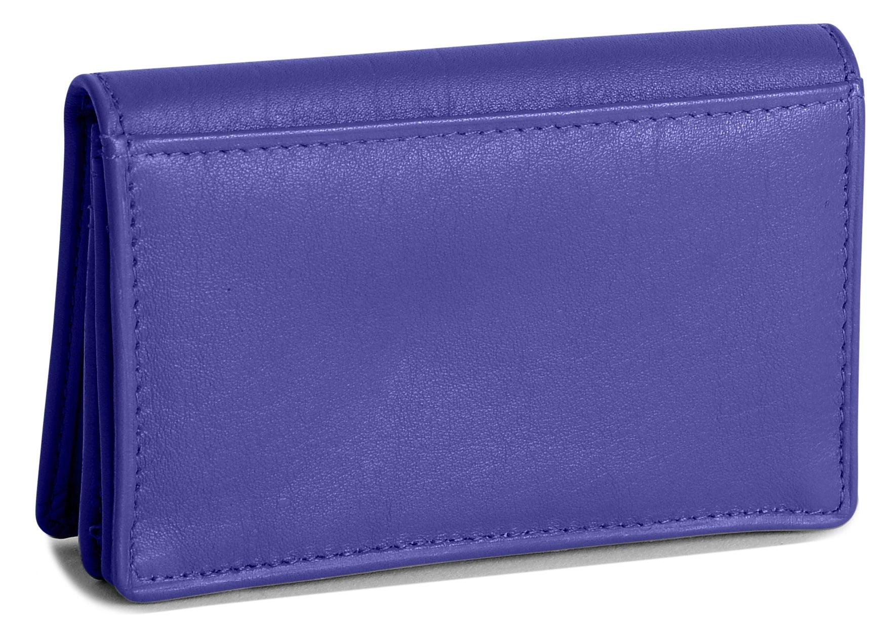 Jessica Leather Credit Card Holder with RFID Protection