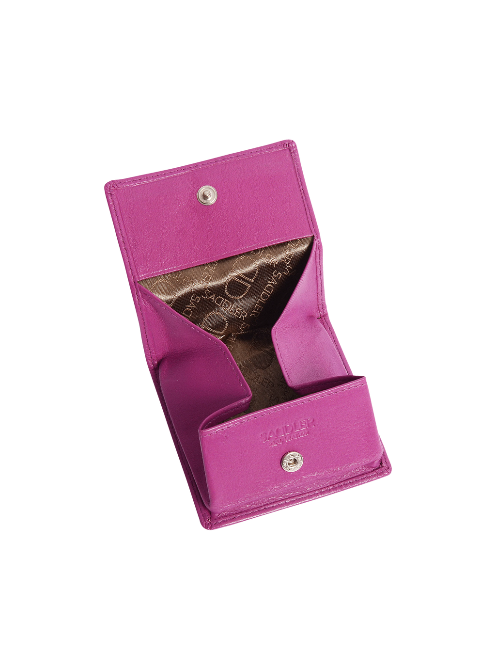 Poppy Leather Square Mini Tray Purse