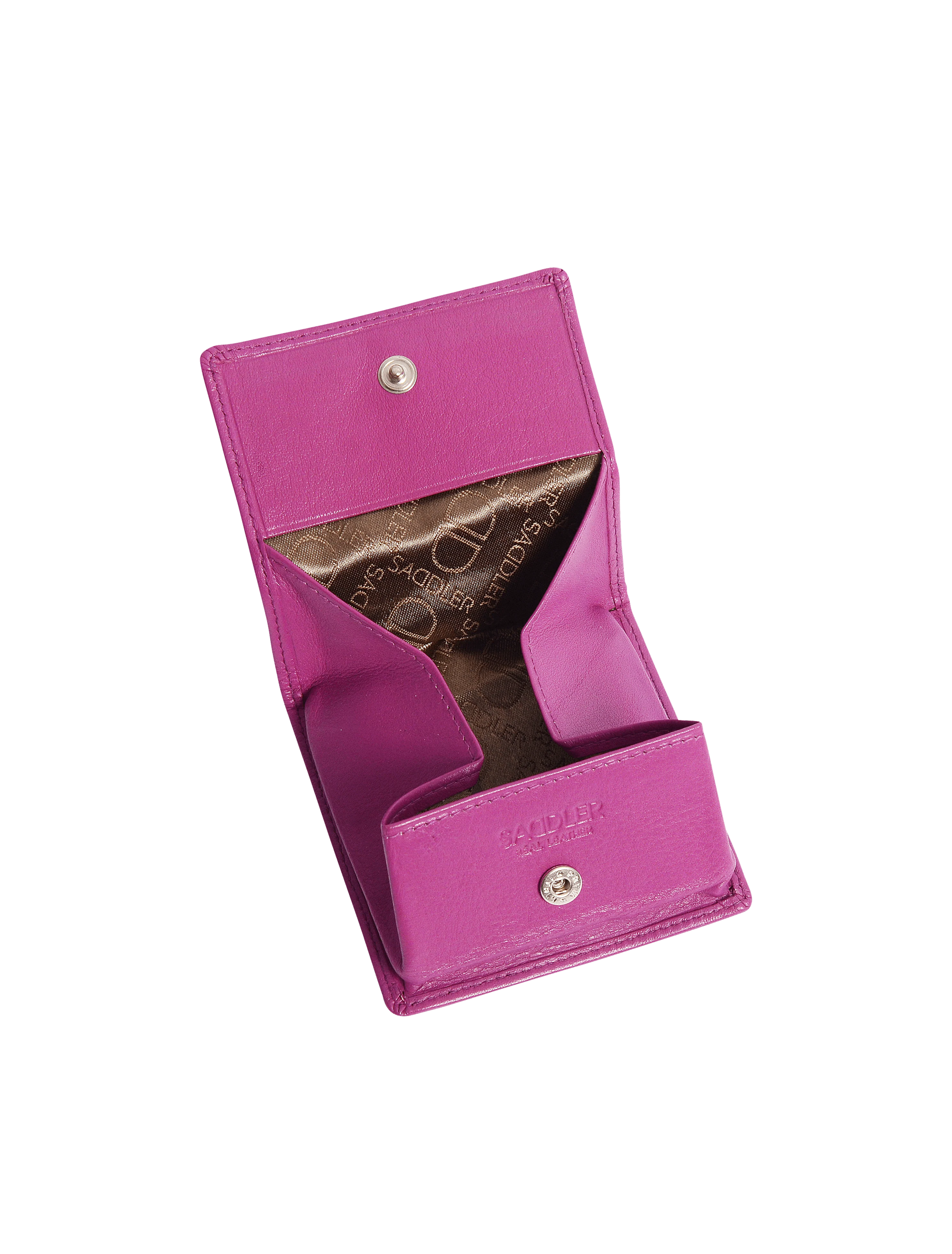 Poppy Leather Square Mini Tray Purse