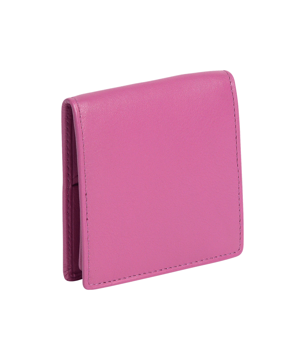 Poppy Leather Square Mini Tray Purse