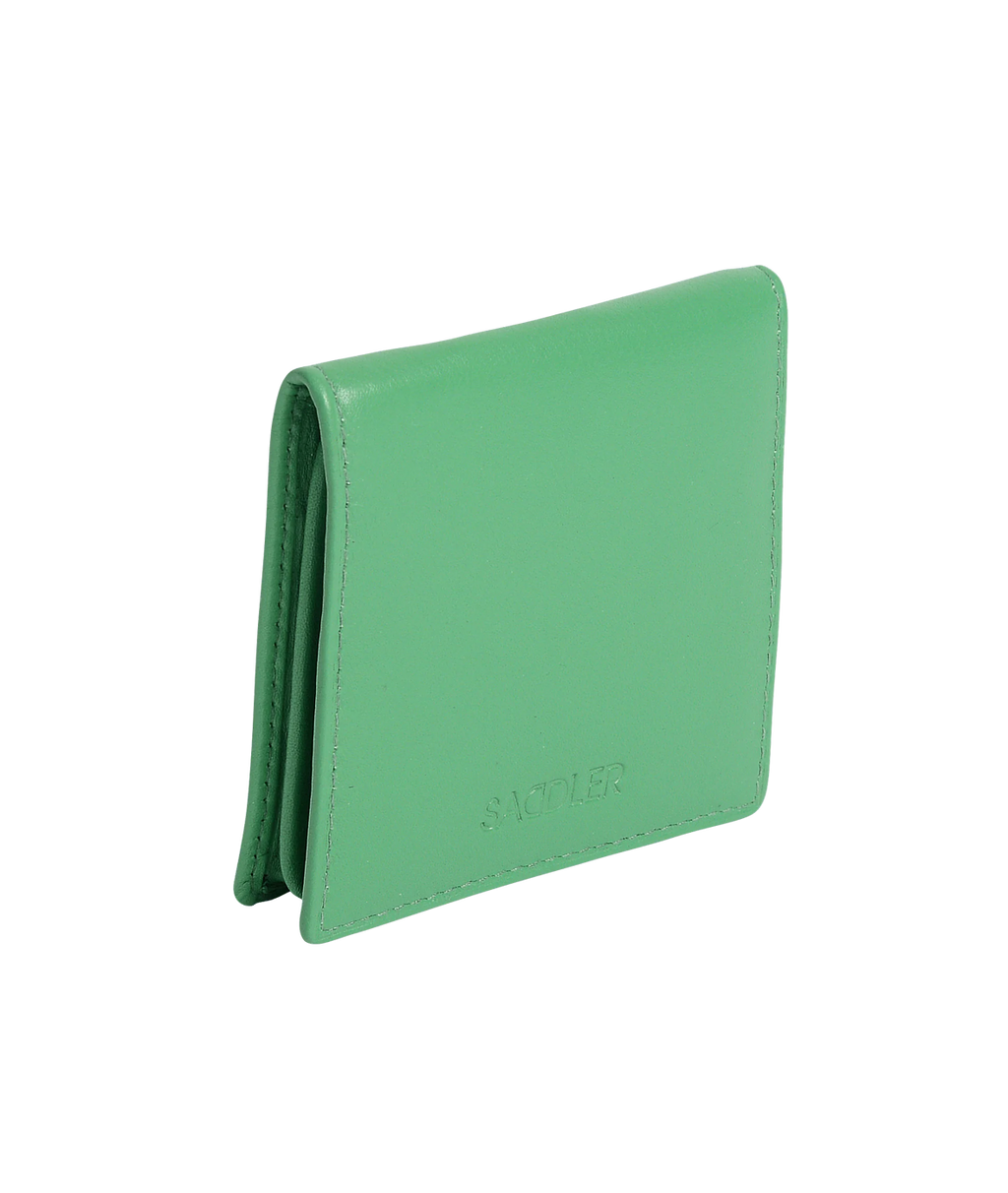 Poppy Leather Square Mini Tray Purse