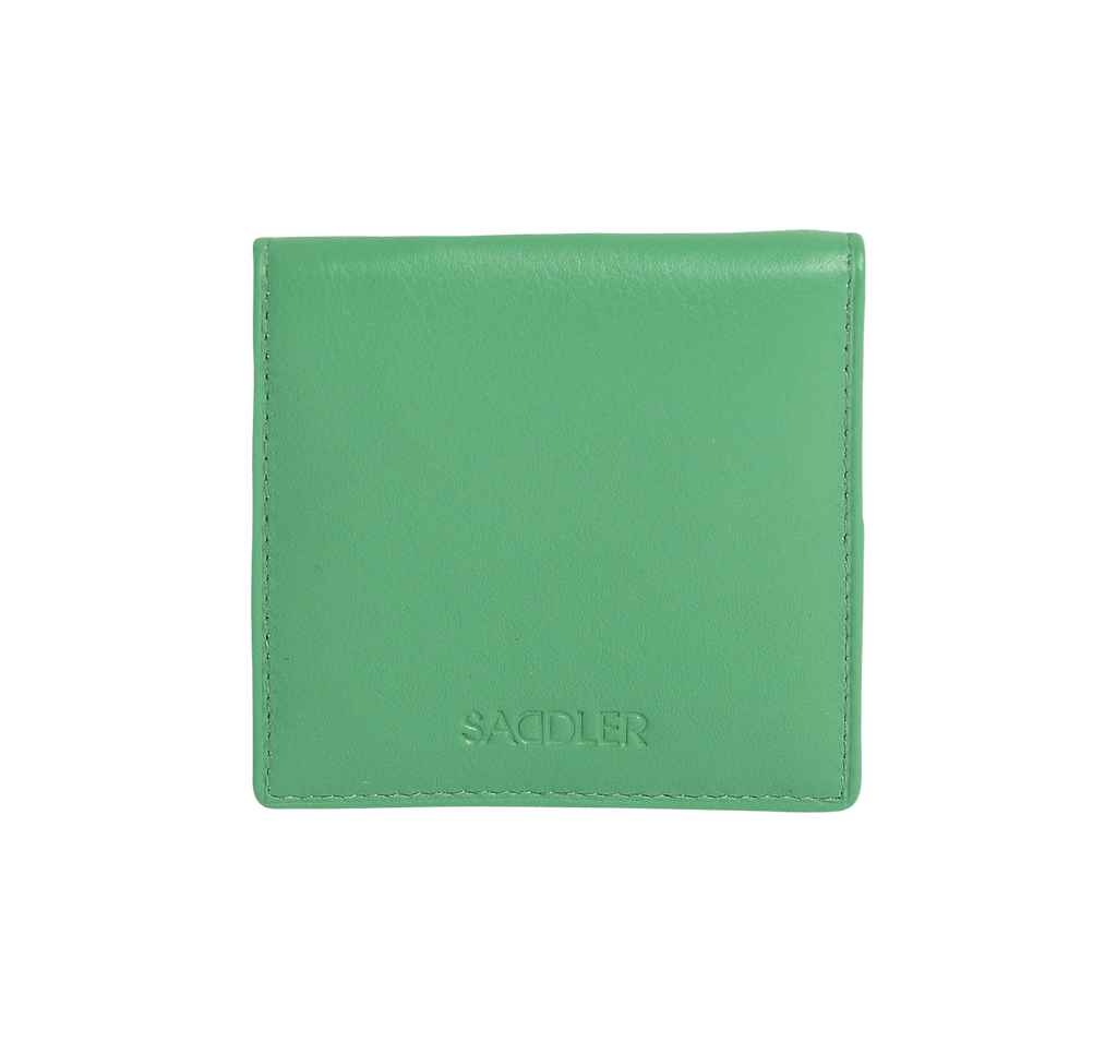 Poppy Leather Square Mini Tray Purse