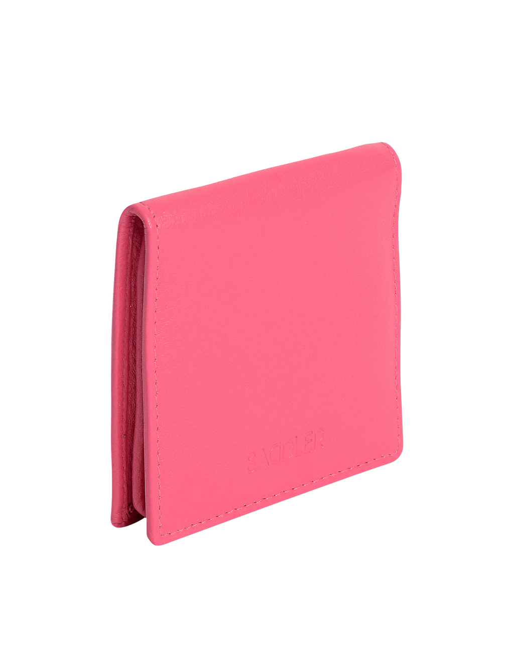 Poppy Leather Square Mini Tray Purse