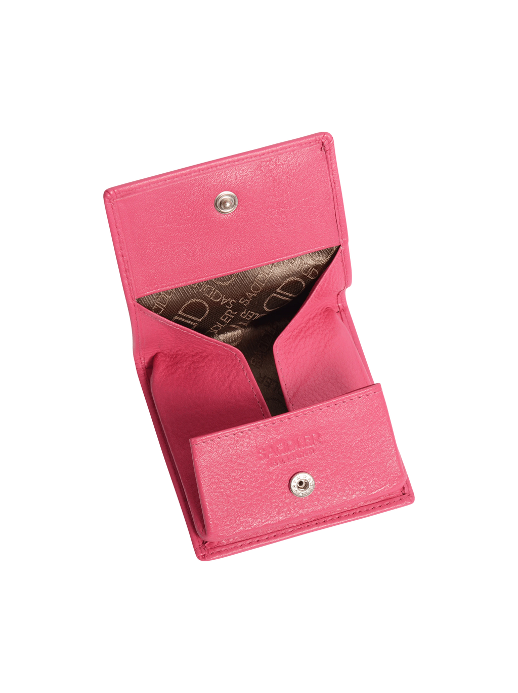 Poppy Leather Square Mini Tray Purse