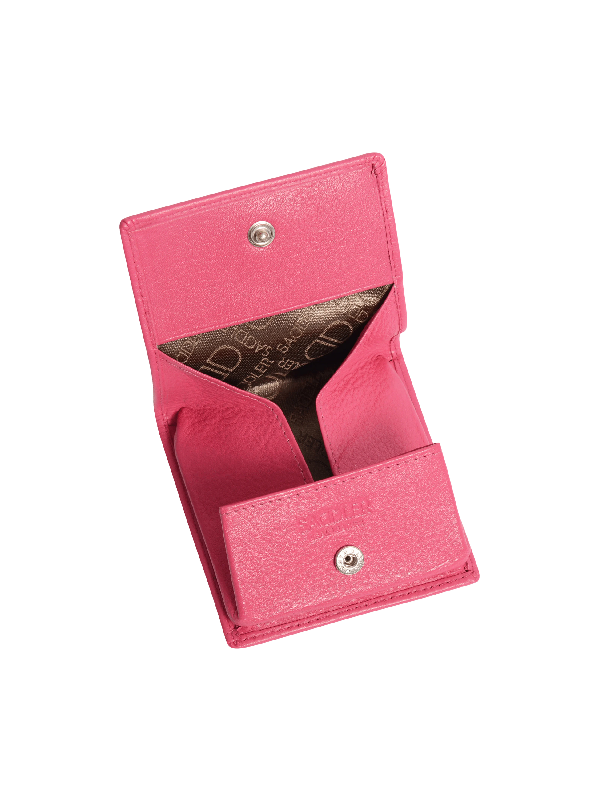 Poppy Leather Square Mini Tray Purse