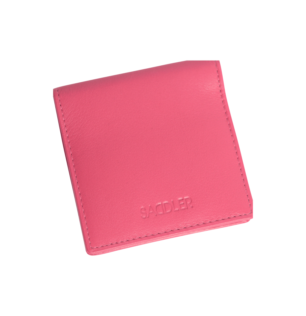 Poppy Leather Square Mini Tray Purse