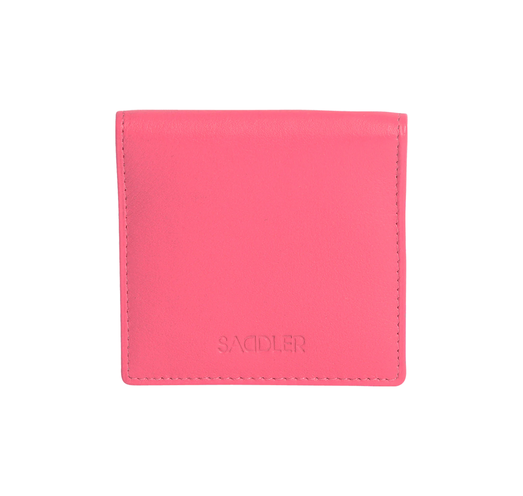 Poppy Leather Square Mini Tray Purse