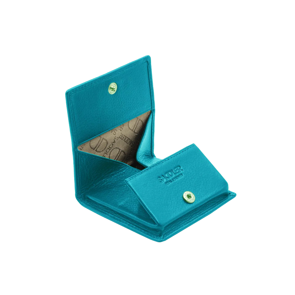 Poppy Leather Square Mini Tray Purse