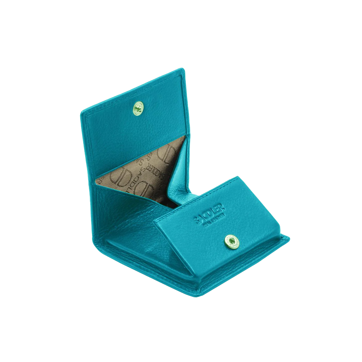 Poppy Leather Square Mini Tray Purse